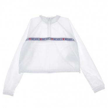 GIACCA A VENTO ANORAK ANORAK WHITE