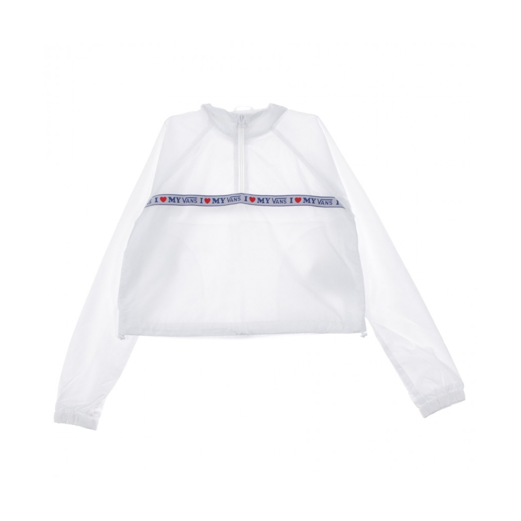 GIACCA A VENTO ANORAK ANORAK WHITE