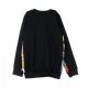 FELPA GIROCOLLO CREWNECK BLACK