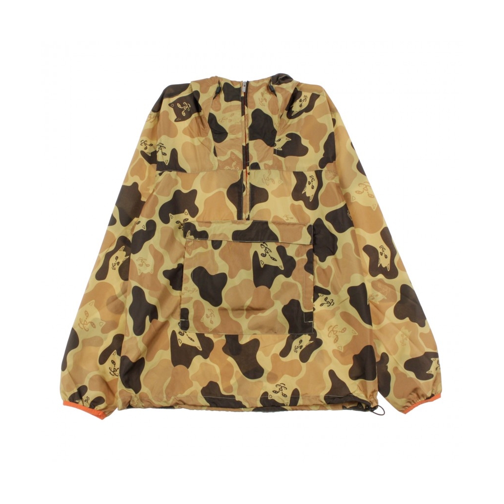 GIACCA A VENTO ANORAK NERMCAMO FANORAK PACKABLE ANORAK DESERT CAMO