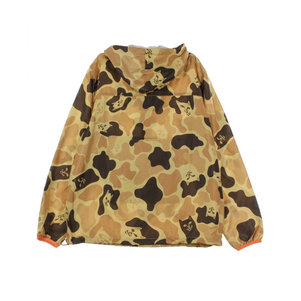 GIACCA A VENTO ANORAK NERMCAMO FANORAK PACKABLE ANORAK DESERT CAMO