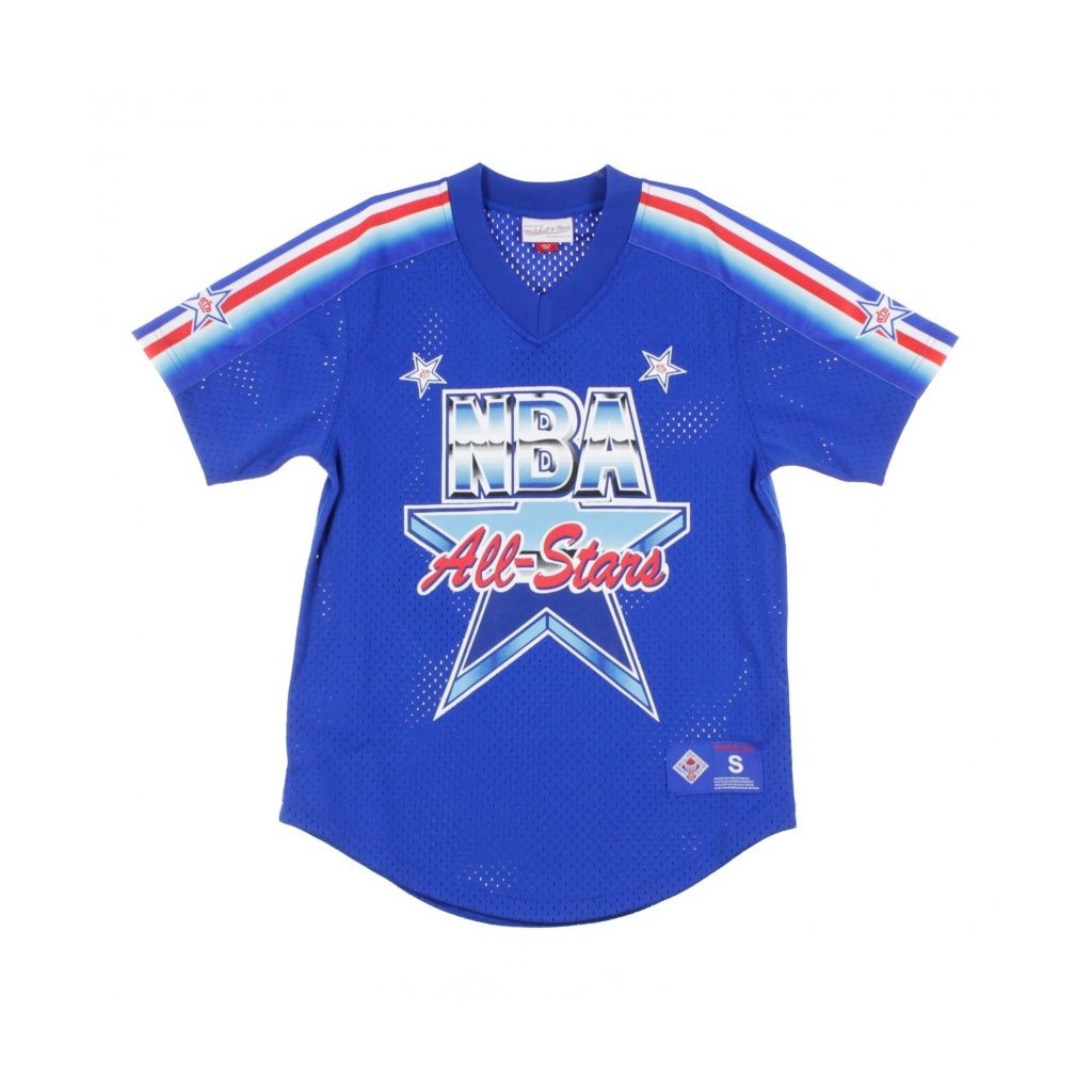 CASACCA NBA MESH V-NECK TEAM DNA SUBLIMATION ALL STAR GAME 1991 ROYAL