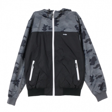 WINDBREAKER AUF DECK JACKET CAMO BLACK