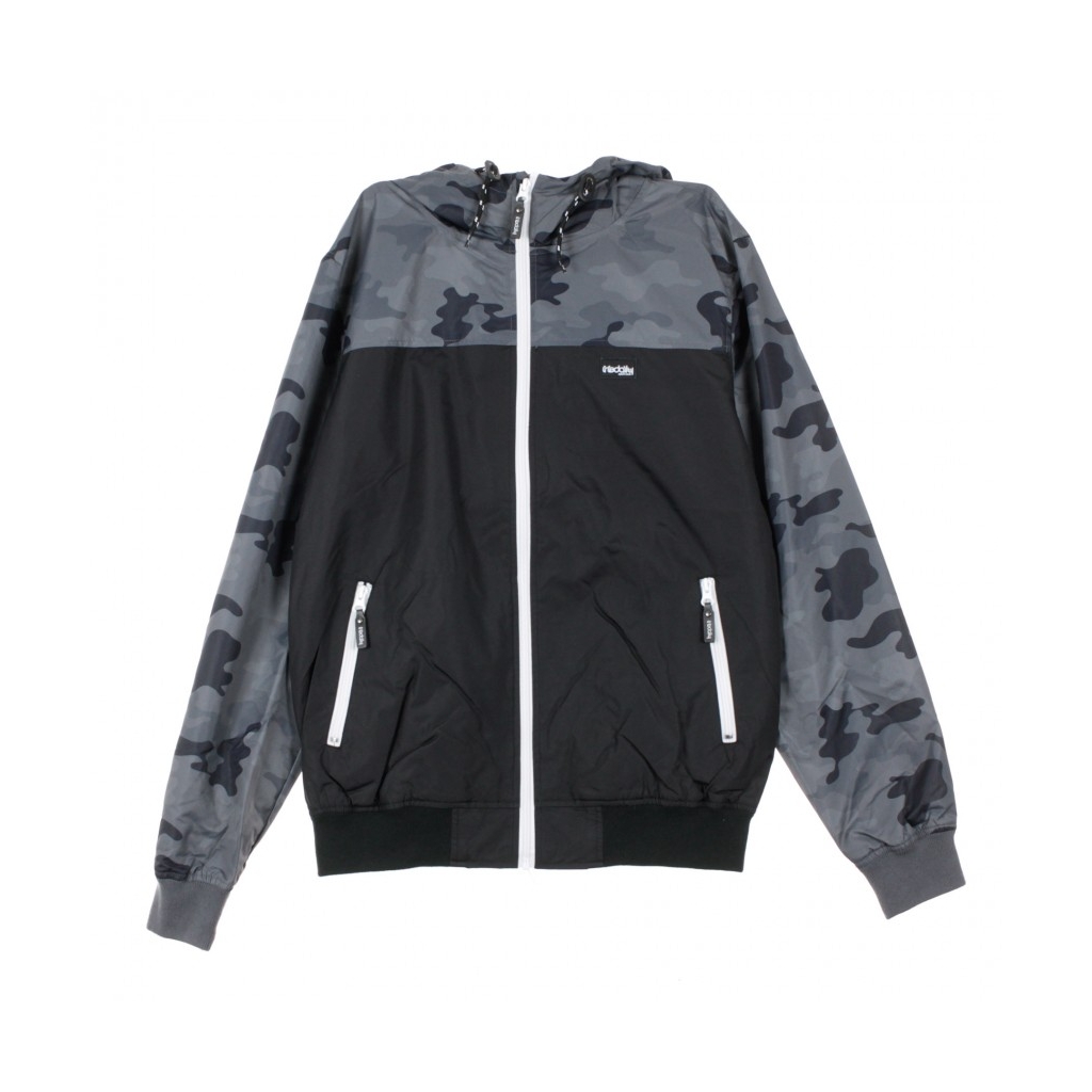 WINDBREAKER AUF DECK JACKET CAMO BLACK