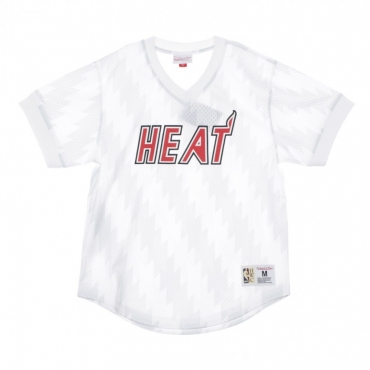 CASACCA NBA WORDMARK MESH V-NECK MIAHEA ORIGINAL TEAM COLORS