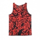 CANOTTA BASKET REVERSIBLE RITUAL MASK - LOGO TANK TOP MULTI