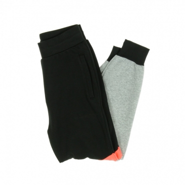 PANTALONE LUNGO TUTA CSBLSET SWEATPANTS BLACK/LAZER RED