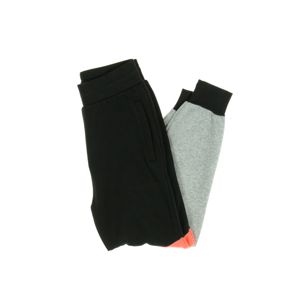 PANTALONE LUNGO TUTA CSBLSET SWEATPANTS BLACK/LAZER RED