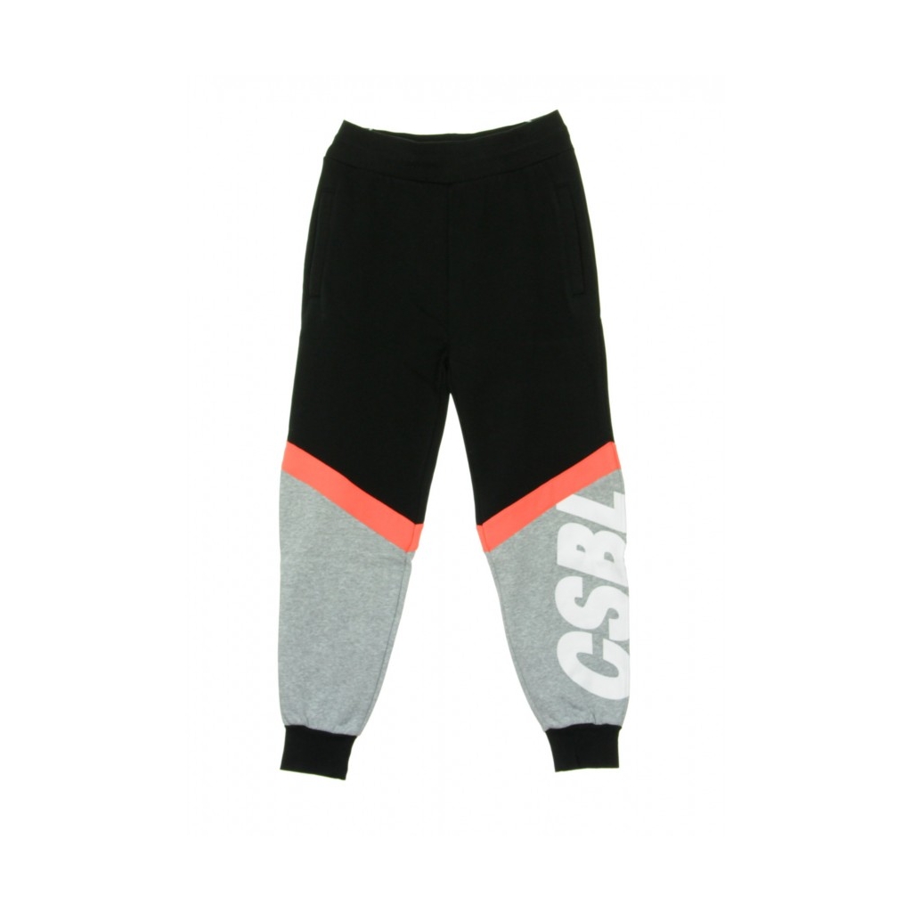 PANTALONE LUNGO TUTA CSBLSET SWEATPANTS BLACK/LAZER RED