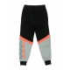 PANTALONE LUNGO TUTA CSBLSET SWEATPANTS BLACK/LAZER RED