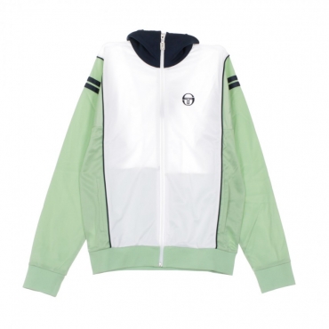 TRACK JACKET SCIROCCO WHITE/QUIET GREEN