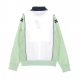 TRACK JACKET SCIROCCO WHITE/QUIET GREEN