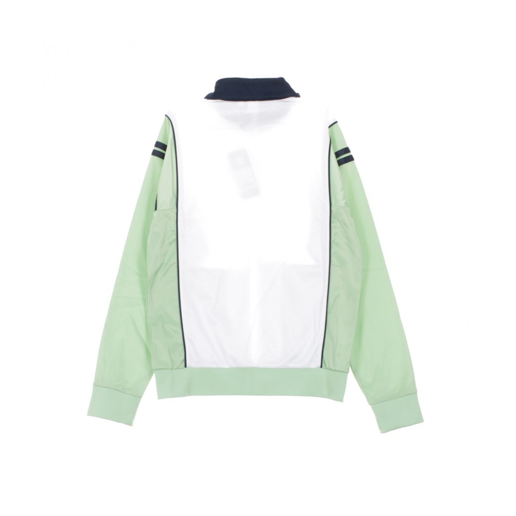 TRACK JACKET SCIROCCO WHITE/QUIET GREEN