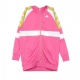 TRACK TOP BANDA 10 BANIK FUCHSIA/WHITE/YELLOW