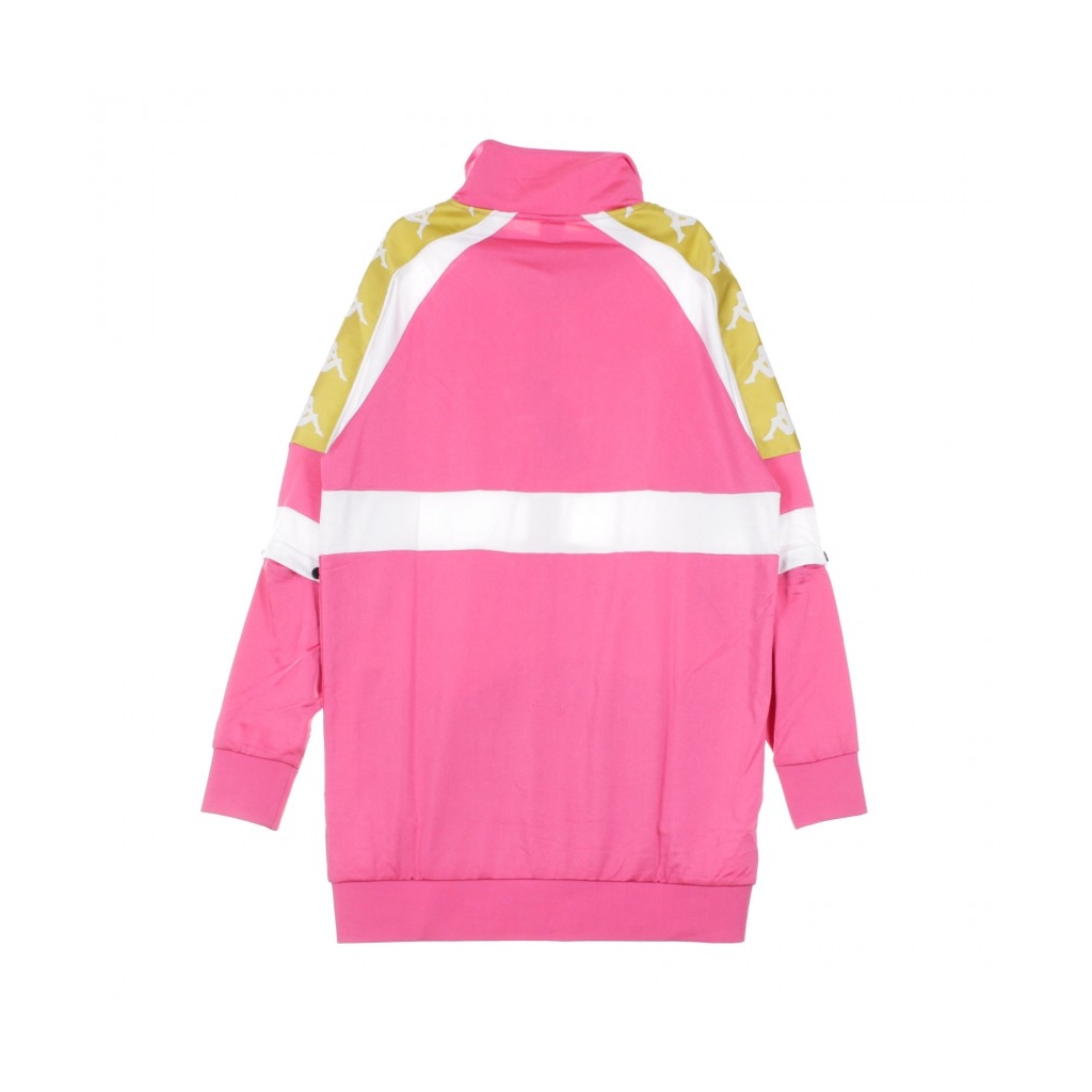 TRACK TOP BANDA 10 BANIK FUCHSIA/WHITE/YELLOW