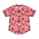 CASACCA NBA CAMO MESH V-NECK TEAM COLOUR CHIBUL CAMO RED