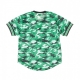 CASACCA NBA CAMO MESH V-NECK TEAM COLOUR BOSCEL CAMO GREEN