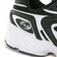 SCARPA BASSA  CREATOR BLACK/WHITE/METALLIC SILVER