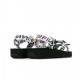 CIABATTE TOMAIA LOGO SANDAL WMN BLACK