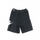 PANTALONE CORTO HE SHORT FT ALUMNIO BLACK/WHITE