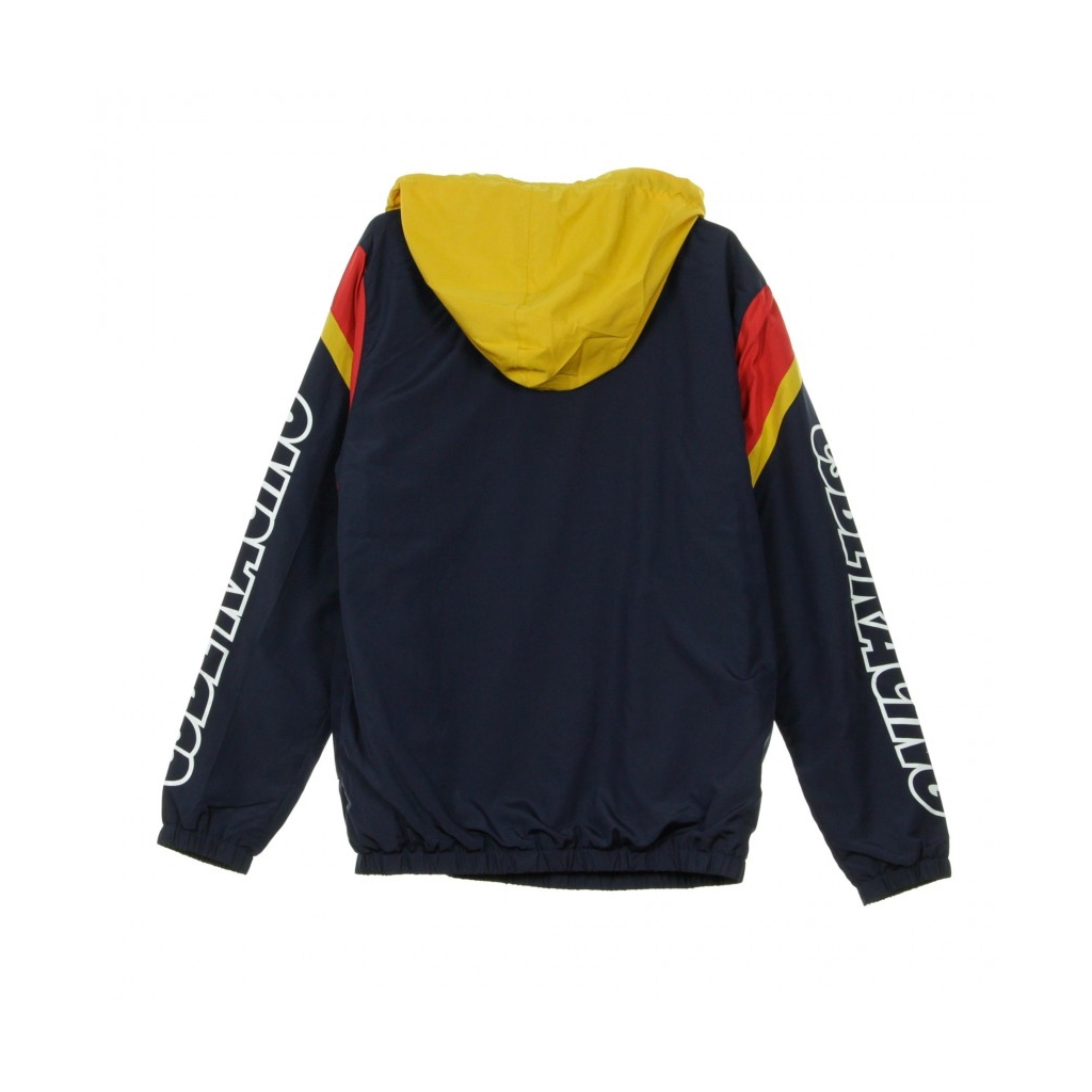 GIACCA A VENTO ANORAK CRT WINDBREAKER NAVY/YELLOW