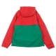 GIACCA A VENTO ANORAK NIMBUS TWO TONE PULLOVER CARDINAL/DRAGON GREEN