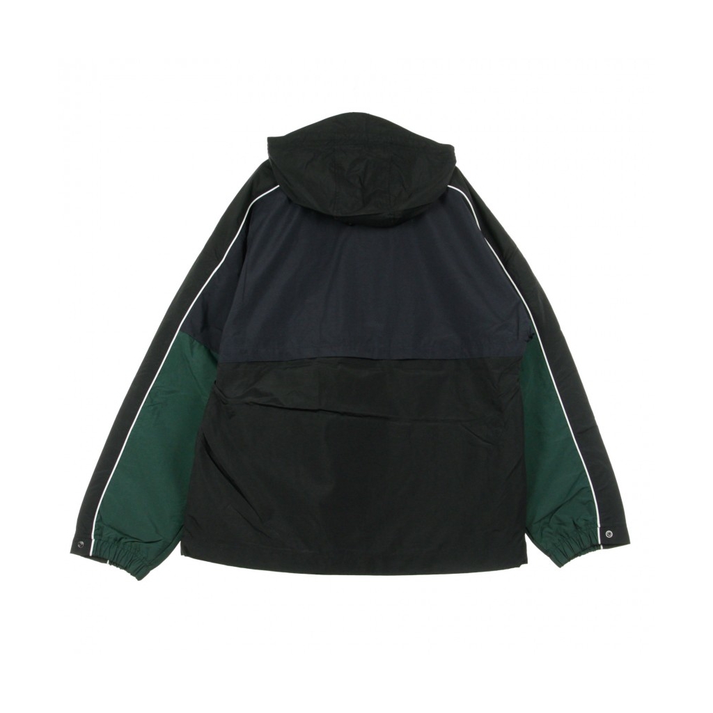 GIACCA A VENTO ANORAK TERRACE PULLOVER DARK NAVY/BLACK/BOTTLE GREEN