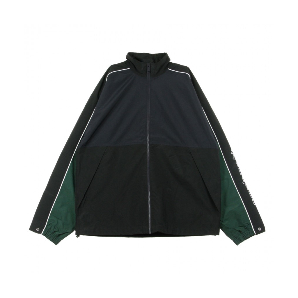 GIACCA A VENTO TERRACE JACKET DARK NAVY/BLACK/BOTTLE GREEN