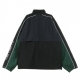 GIACCA A VENTO TERRACE JACKET DARK NAVY/BLACK/BOTTLE GREEN