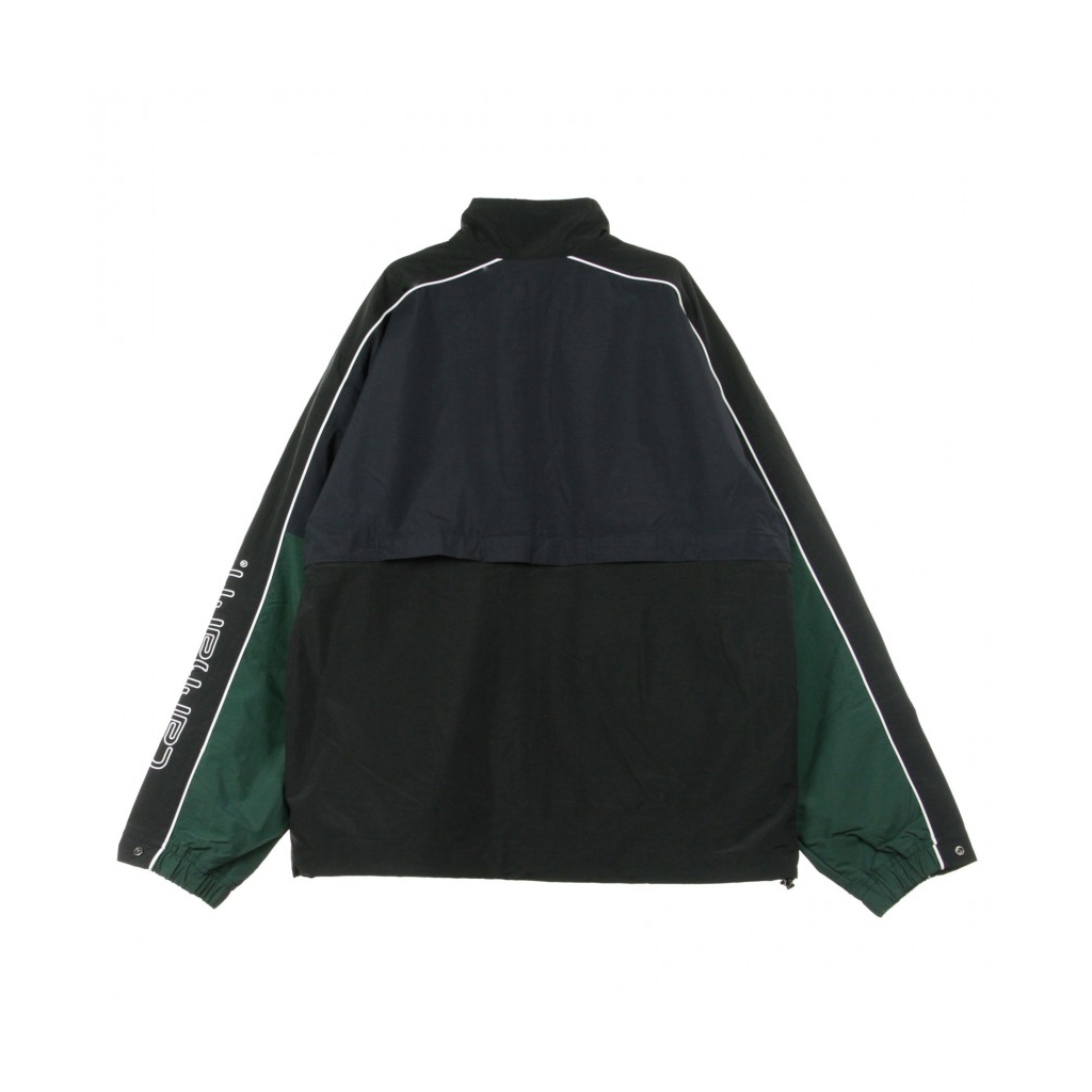 GIACCA A VENTO TERRACE JACKET DARK NAVY/BLACK/BOTTLE GREEN