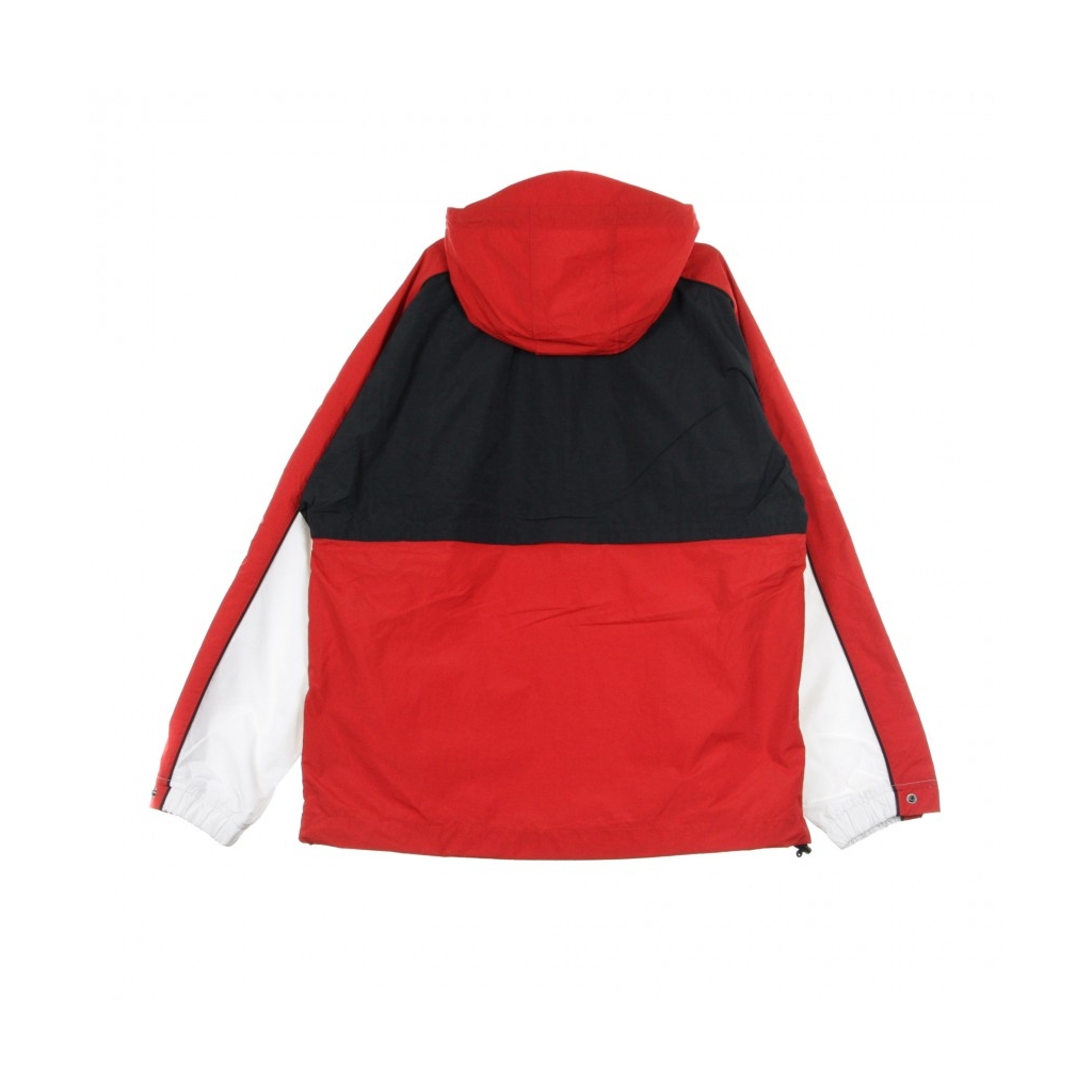 GIACCA A VENTO ANORAK TERRACE PULLOVER DARK NAVY/CARDINAL/WHITE