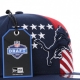 CAPPELLO VISIERA PIATTA REGOLABILE 950 NFL19 SPOTLIGHT DETLIO OBSIDIAN BLUE