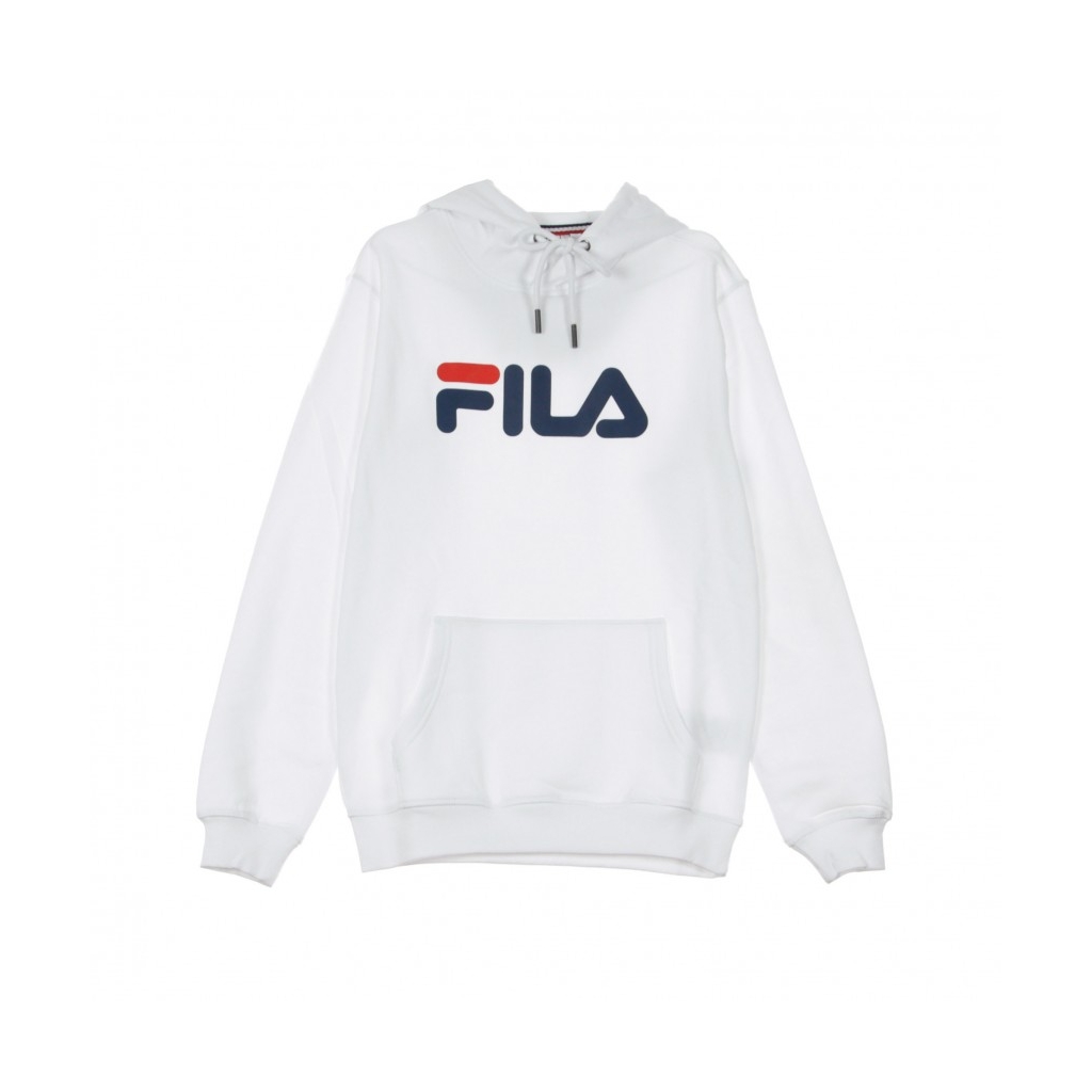 FELPA CAPPUCCIO CLASSIC PURE HOODY KANGAROO BRIGHT WHITE