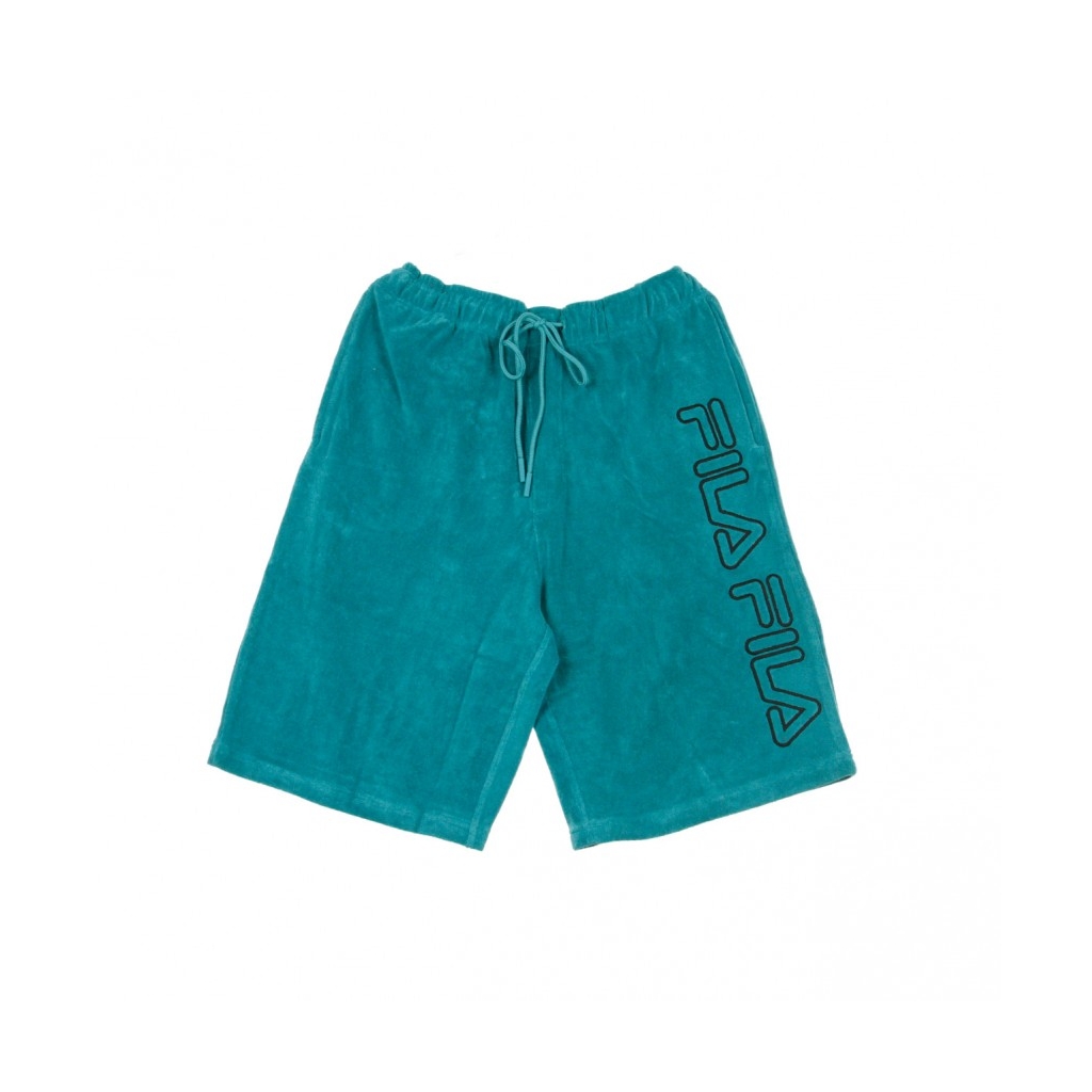 PANTALONE CORTO TUTA THEO TERRY TOWELLING SHORT BISCAY BAY TEAL