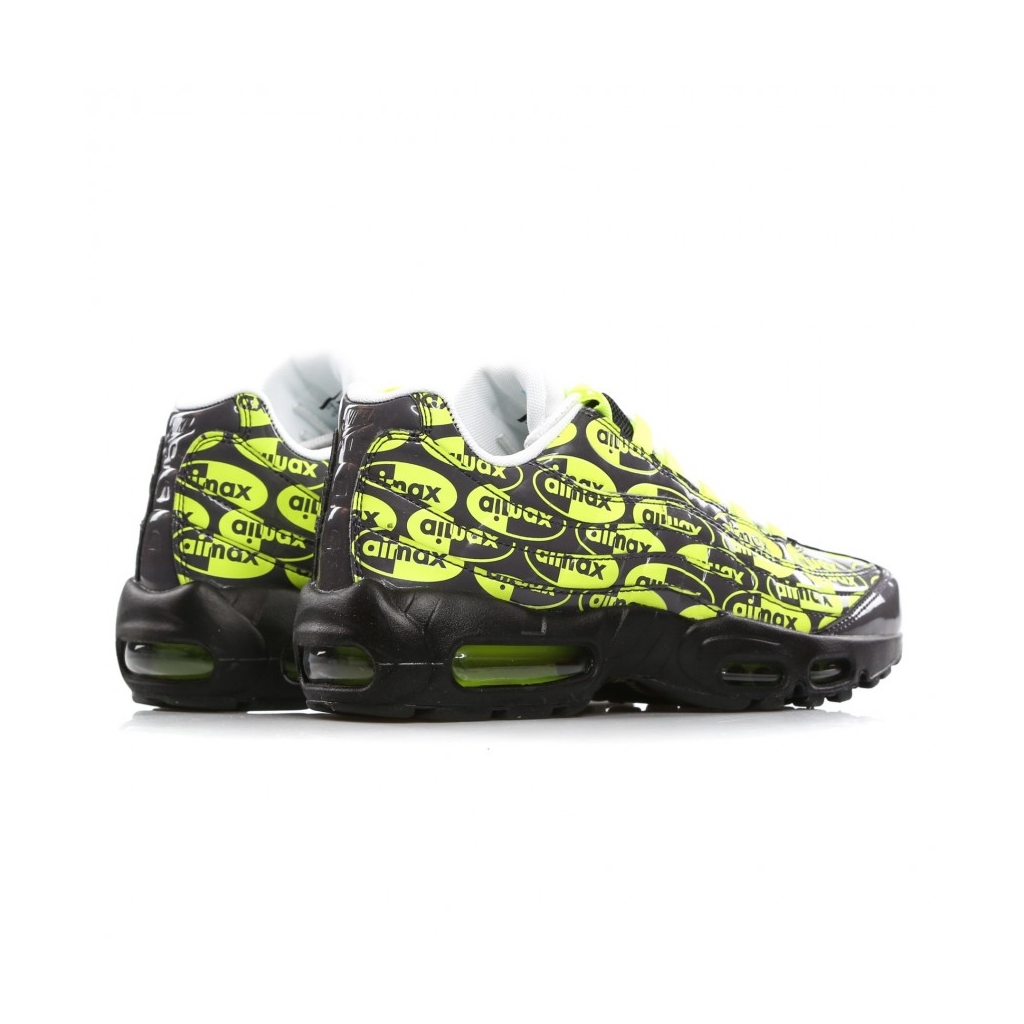 LOW SHOE AIR MAX 95 PRM BLACK / VOLT / ASH / WHITE