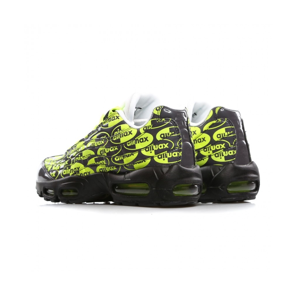 LOW SHOE AIR MAX 95 PRM BLACK / VOLT / ASH / WHITE