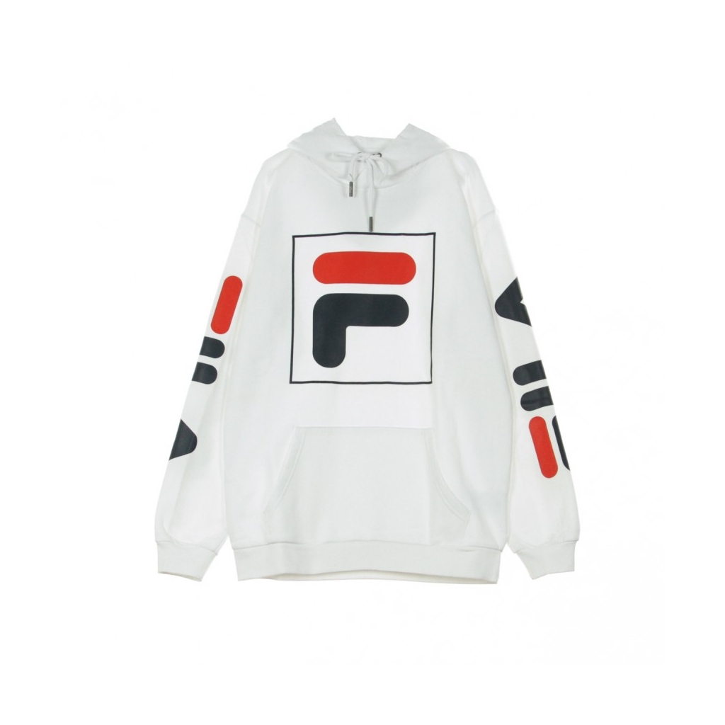 FELPA CAPPUCCIO TOTAL HOOD 20 BRIGHT WHITE