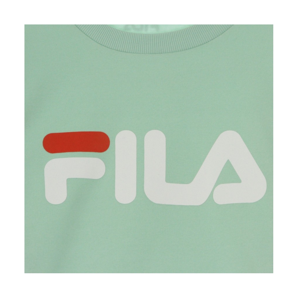 FELPA GIROCOLLO PURE CREW SWEAT MIST GREEN