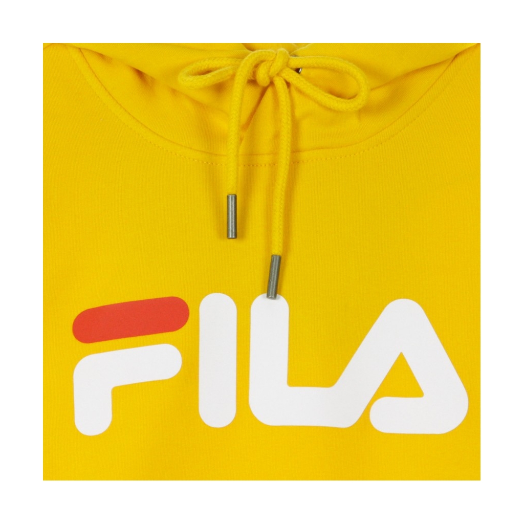 FELPA CAPPUCCIO CLASSIC PURE HOODY KANGAROO CITRUS