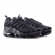 SCARPA BASSA AIR VAPORMAX PLUS BLACK/BLACK/DARK GREY