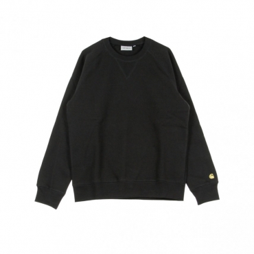 FELPA GIROCOLLO CHASE SWEATSHIRT BLACK/GOLD