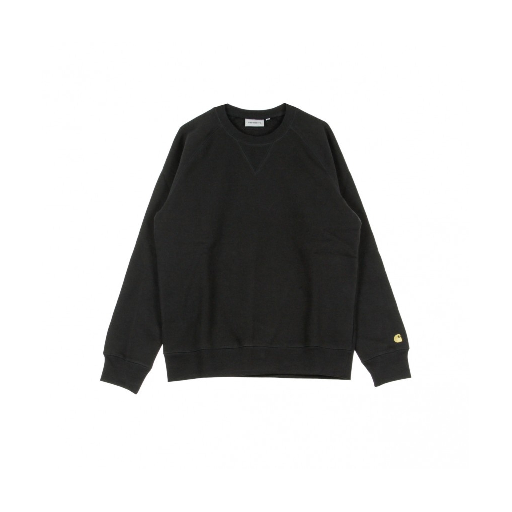 FELPA GIROCOLLO CHASE SWEATSHIRT BLACK/GOLD