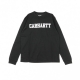 MAGLIETTA MANICA LUNGA L/S COLLEGE TEE BLACK/WHITE