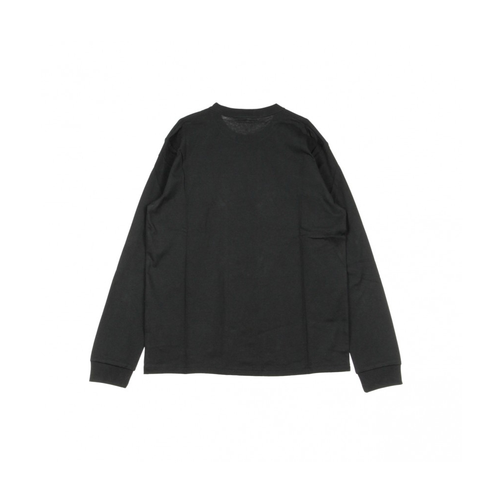 MAGLIETTA MANICA LUNGA L/S COLLEGE TEE BLACK/WHITE