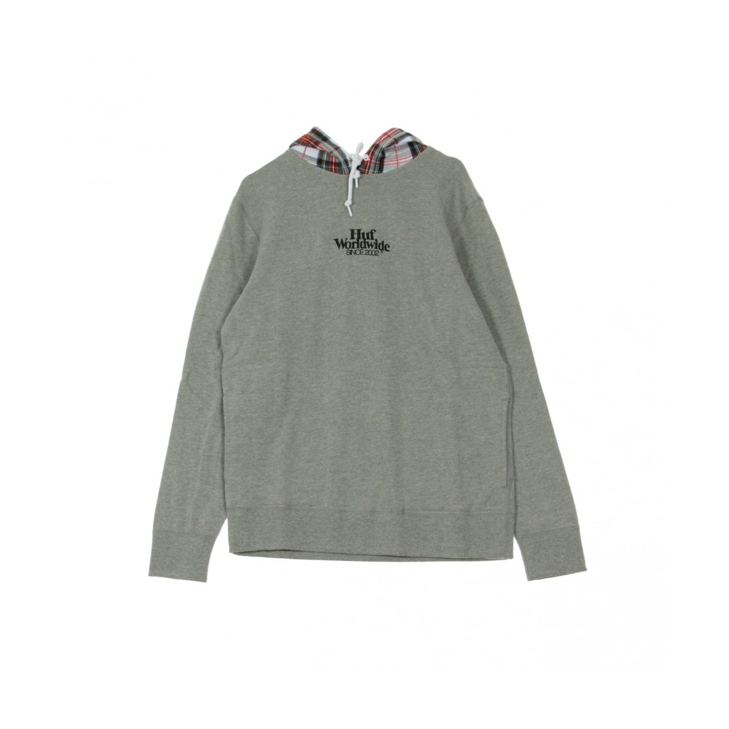 FELPA CAPPUCCIO VICIOUS P/O HOODIE GREY HEATHER