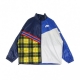 GIACCA A VENTO JACKET WOVEN BLUE VOID/GAME ROYAL/WHITE/WHITE