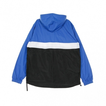 GIACCA A VENTO INFILABILE FUNNEL NECK PULL OVER STRONG BLUE LINEAR