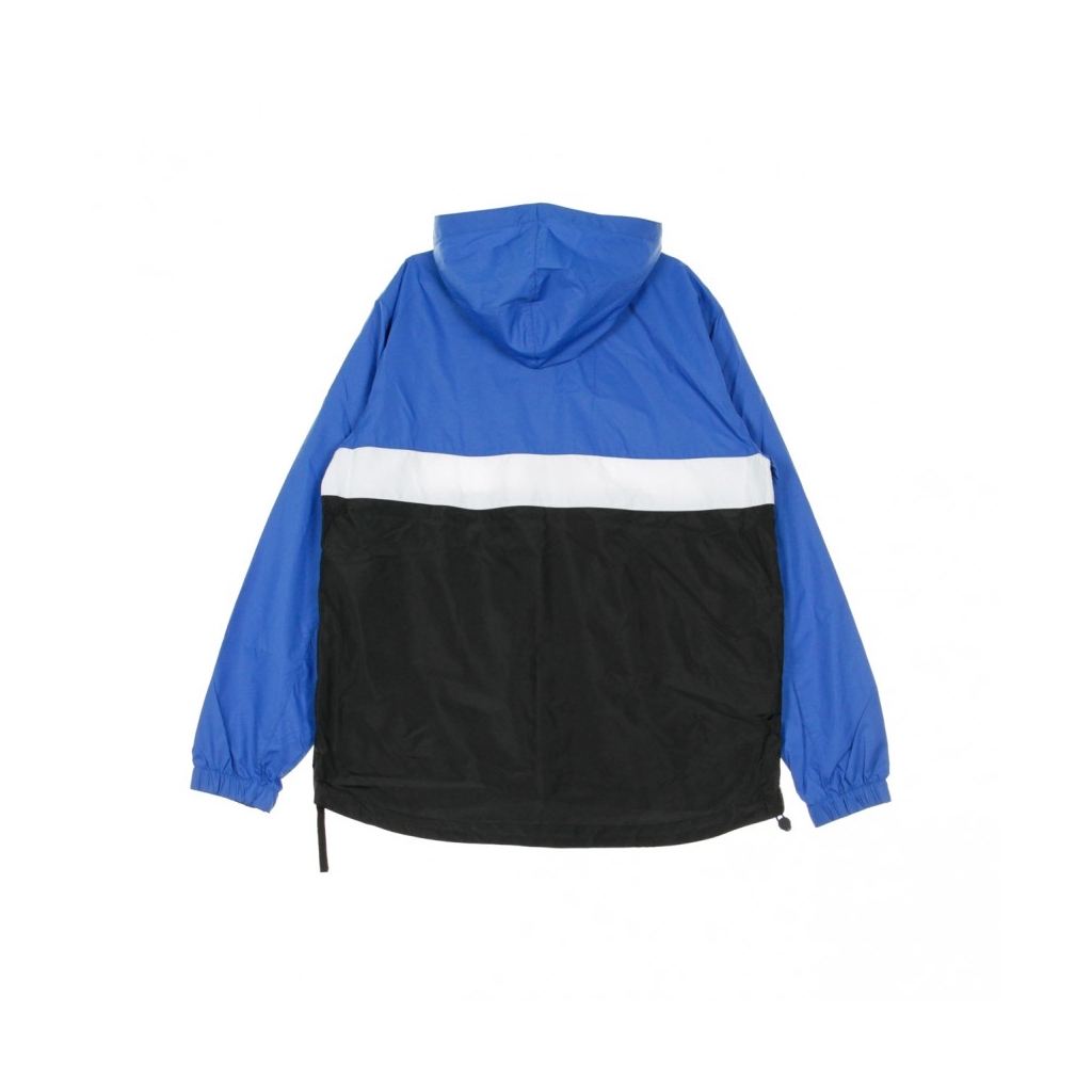 GIACCA A VENTO INFILABILE FUNNEL NECK PULL OVER STRONG BLUE LINEAR