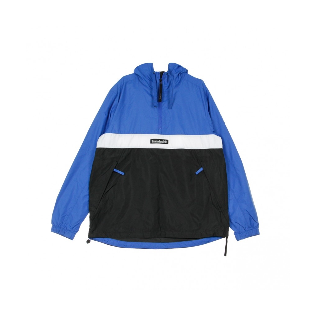 GIACCA A VENTO INFILABILE FUNNEL NECK PULL OVER STRONG BLUE LINEAR