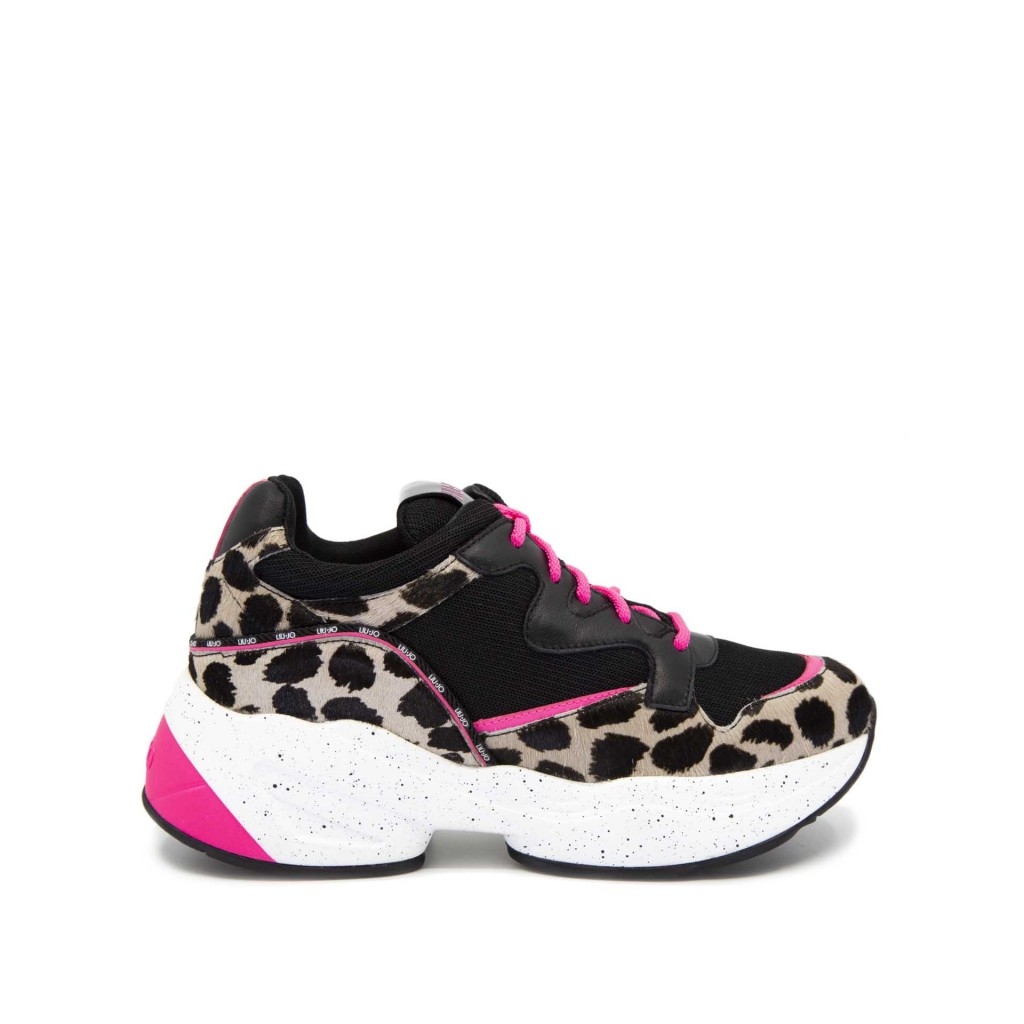 LIU-JO - Sneakers Jog 09 maculate S1007BLACK/N - Scarpe |Bowdoo.com